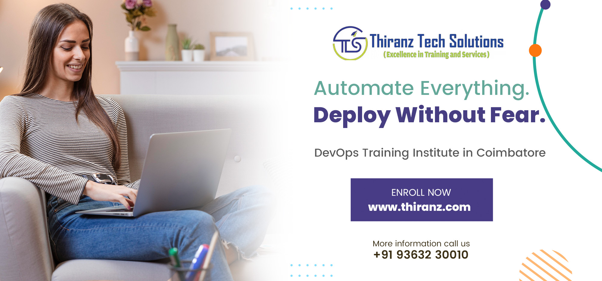Top DevOps Training Institute in Coimbatore – Hands-On Learning at Thiranz Tech Solutions