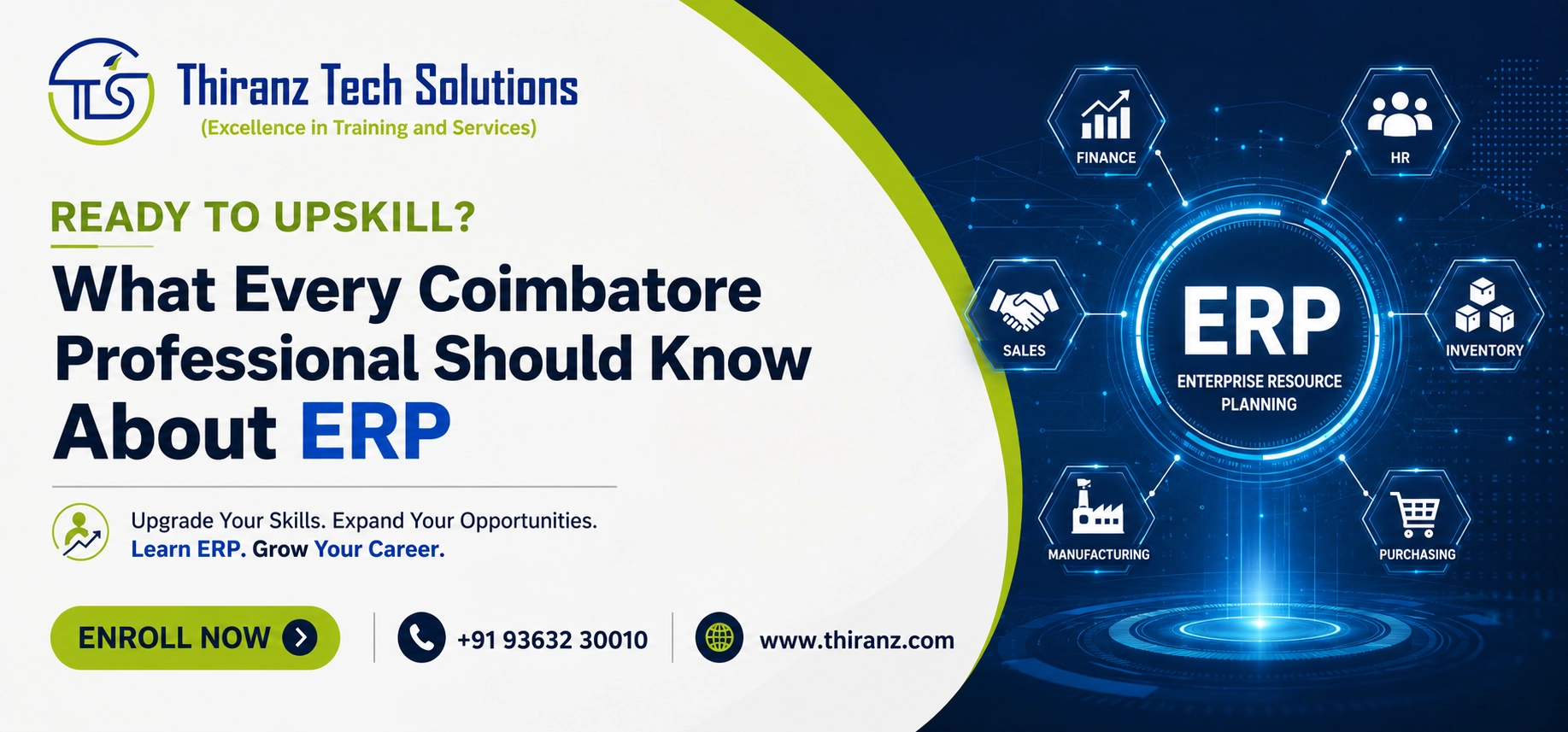 Ready to Upskill? What Every Coimbatore Professional Should Know About ERP