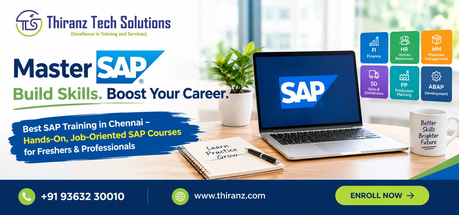 Best SAP Training in Chennai – Hands-On, Job-Oriented SAP Courses for Freshers & Professionals